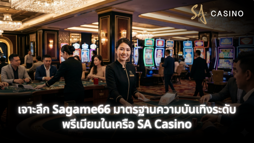เจาะลึก Sagame66 มาตรฐานความบันเทิงระดับพรีเมียมในเครือ SA Casino