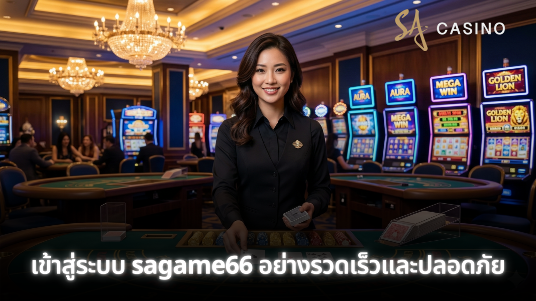 เข้าสู่ระบบ sagame66 อย่างรวดเร็วและปลอดภัย กับ sacasino