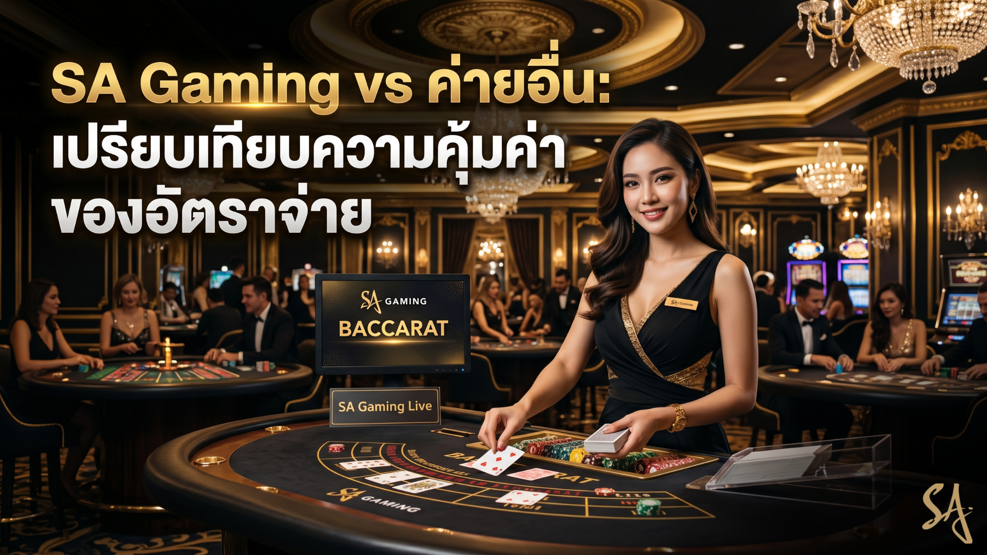 SA Gaming vs ค่ายอื่น: เปรียบเทียบความคุ้มค่าของอัตราจ่าย