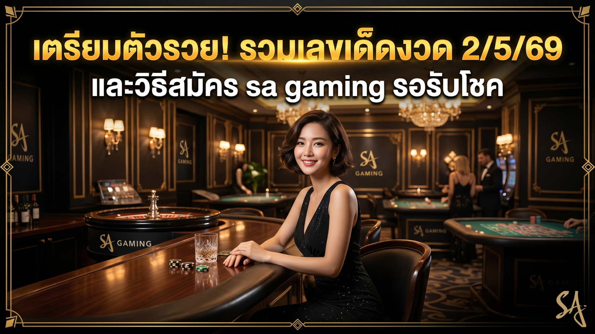 เตรียมตัวรวย! รวมเลขเด็ดงวด 2/5/69 และวิธีสมัคร sa gaming รอรับโชค