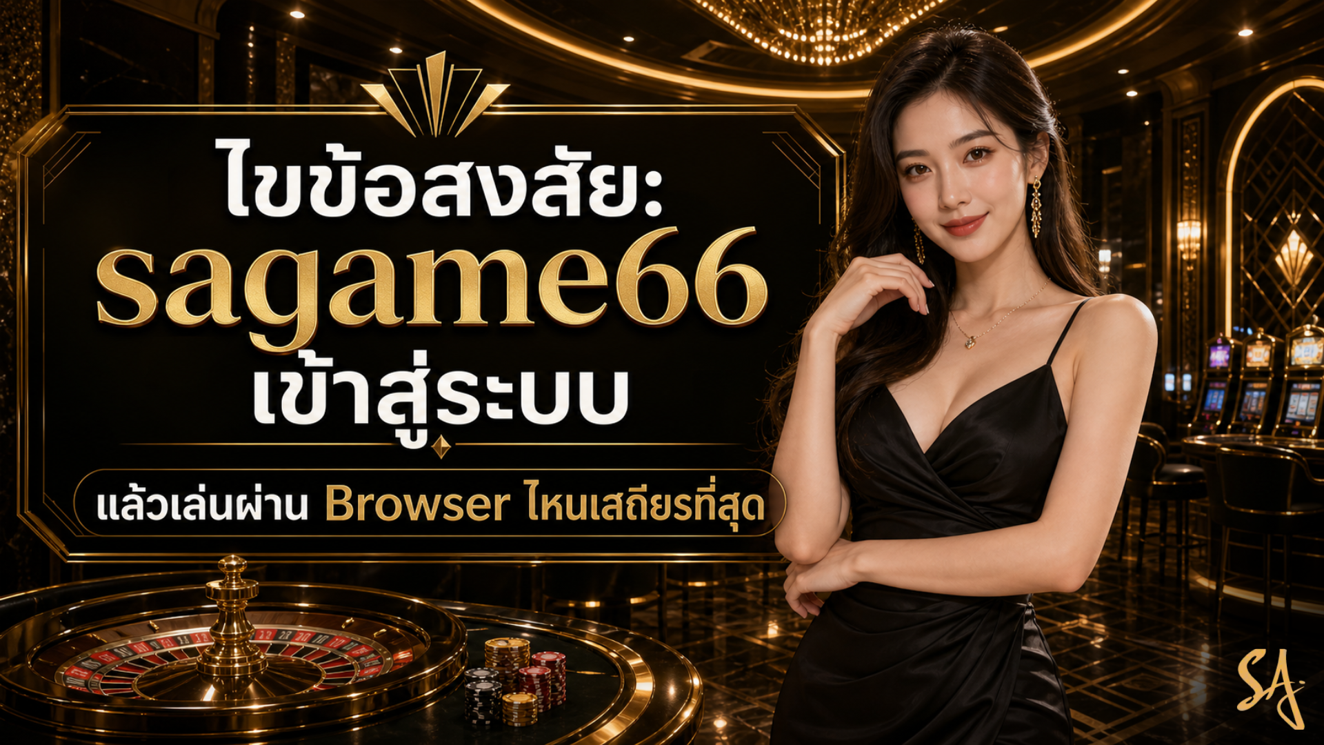 ไขข้อสงสัย: sagame66 เข้าสู่ระบบ แล้วเล่นผ่าน Browser ไหนเสถียรที่สุด